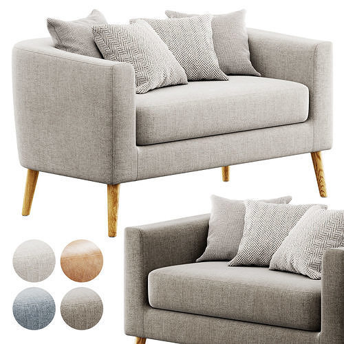 Decato Loveseat by George Oliver 3D model