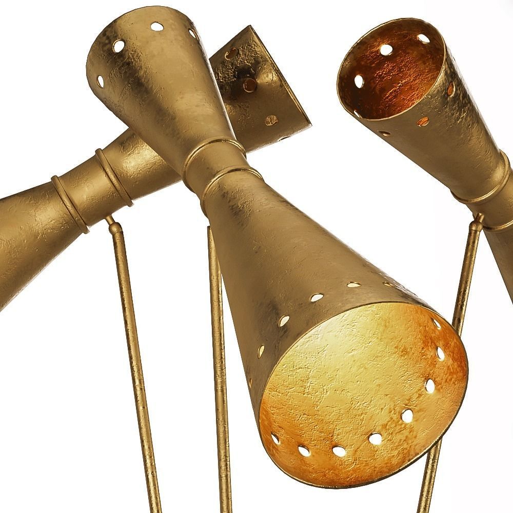 Table Lamp Omnia Eincholz gold brass 3D model_3