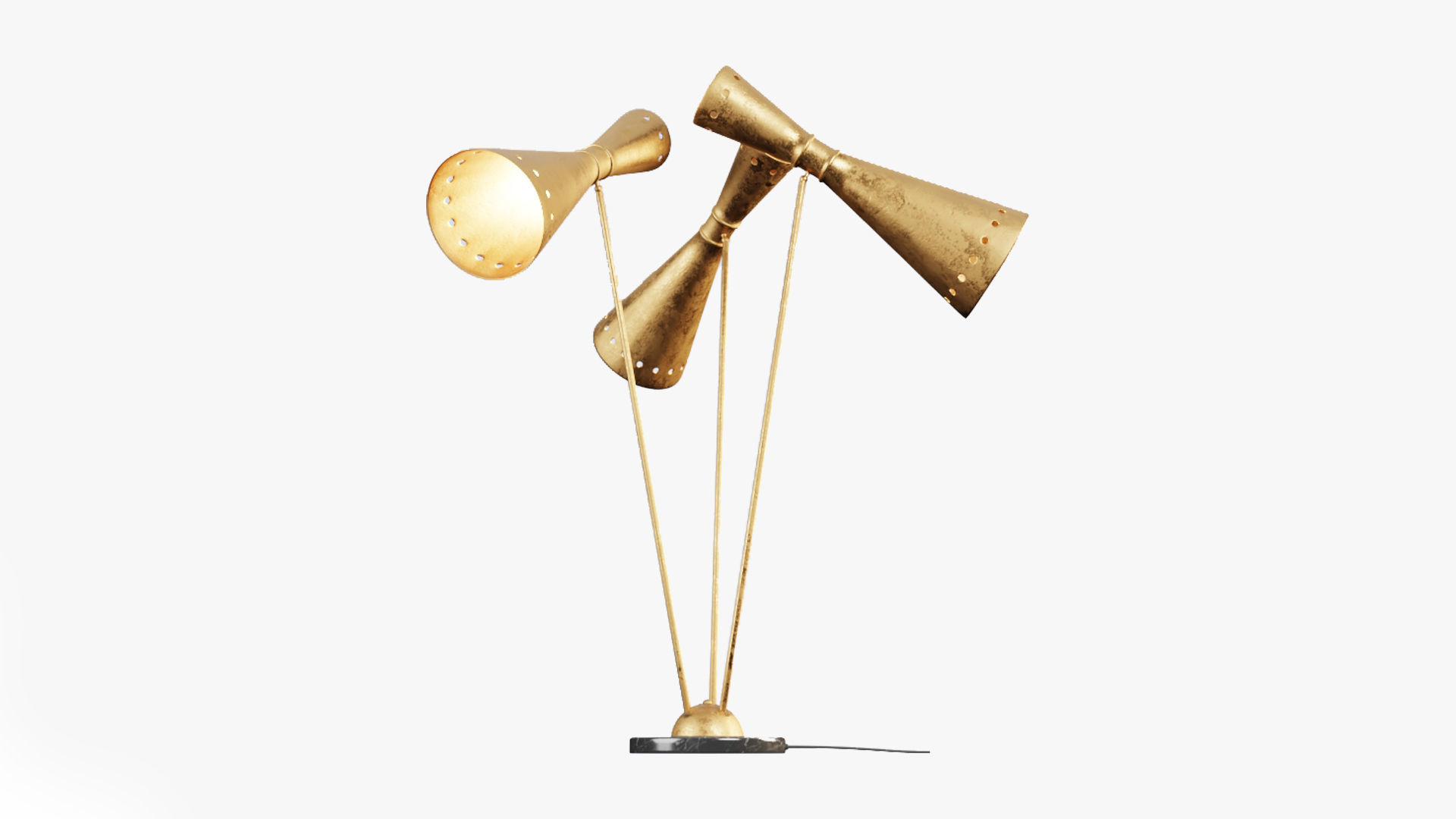 Table Lamp Omnia Eincholz gold brass 3D model_2