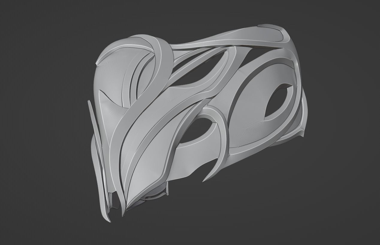 Rain mask - Veteran of Melian campaign 3D print model_6
