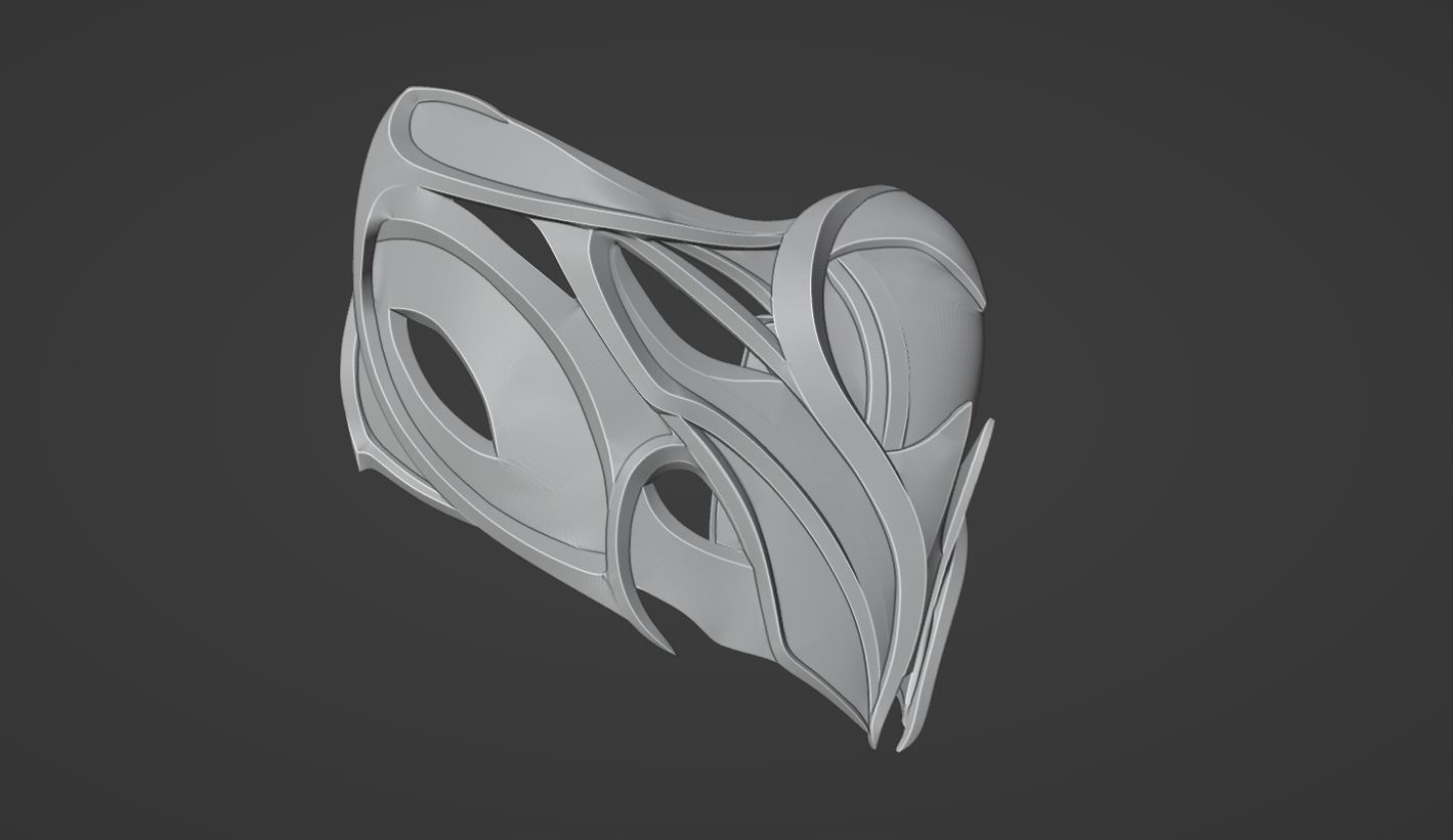 Rain mask - Veteran of Melian campaign 3D print model_7