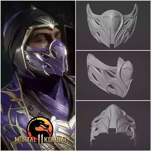 Rain mask - Veteran of Melian campaign 3D print model