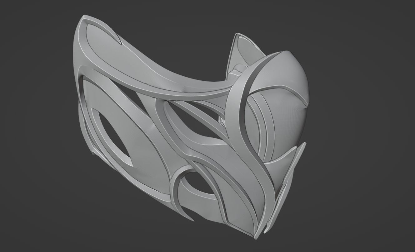 Rain mask - Veteran of Melian campaign 3D print model_5