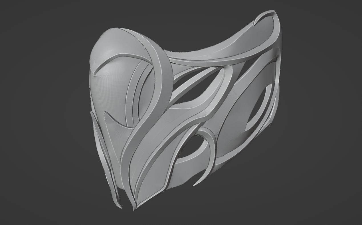 Rain mask - Veteran of Melian campaign 3D print model_4