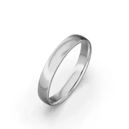 Women and men wedding rings 6US Width 3mm