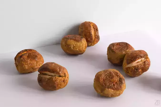 Potato 3D model