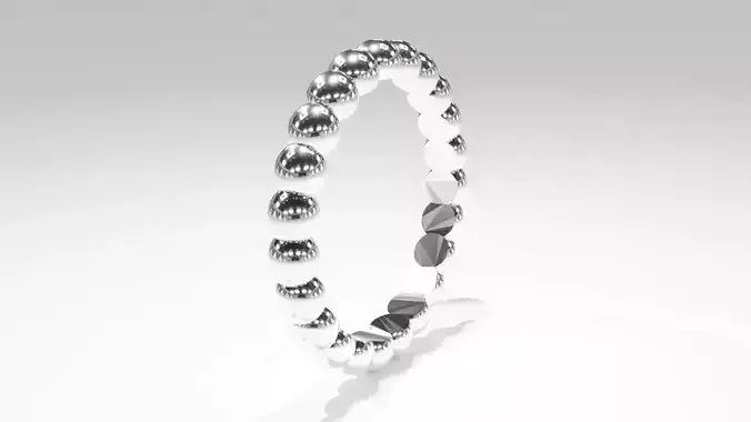 Perlee ring medium 3D print model