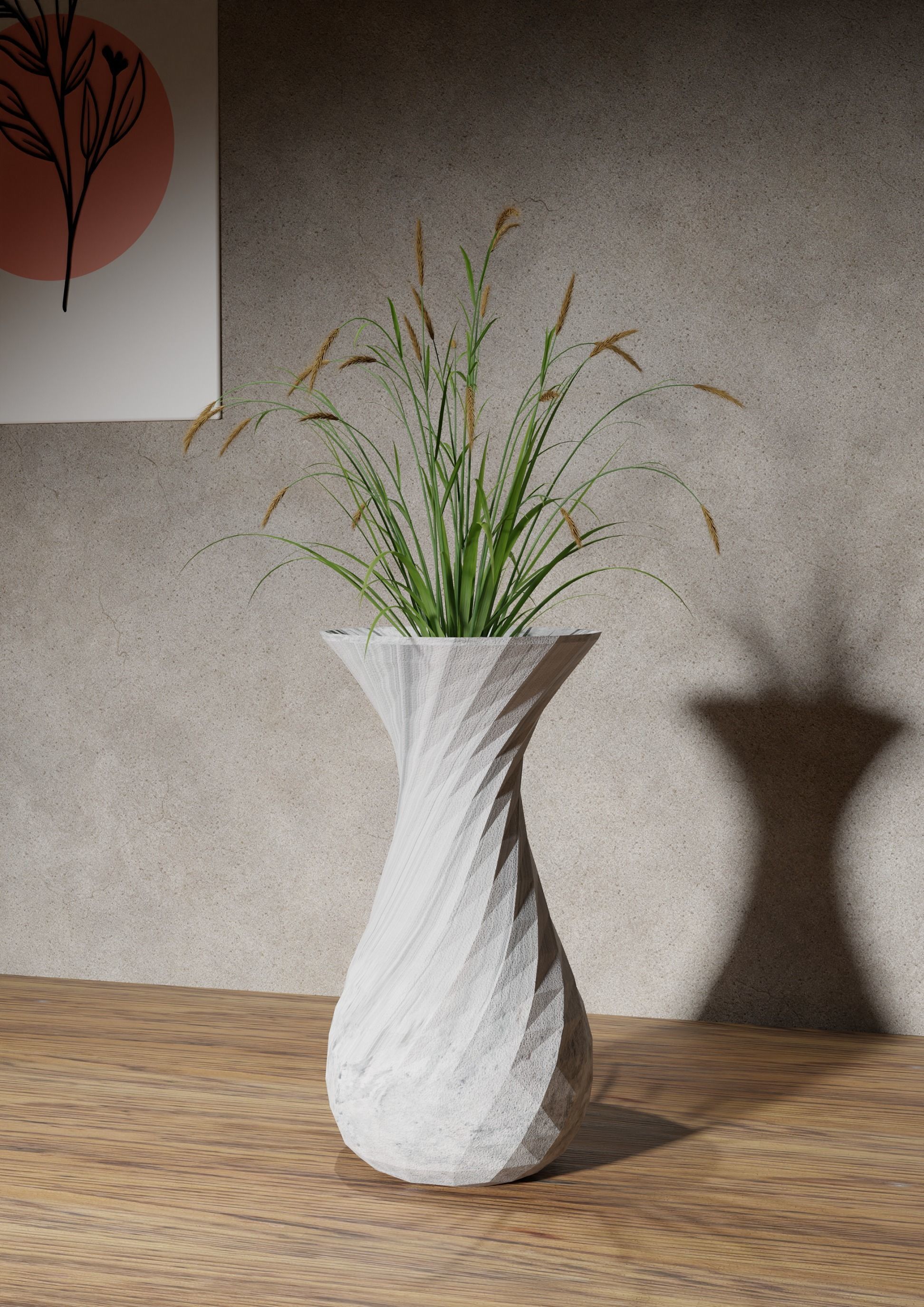 Parametric Vase- STL File for 3D printing - digital download 3D print model_1