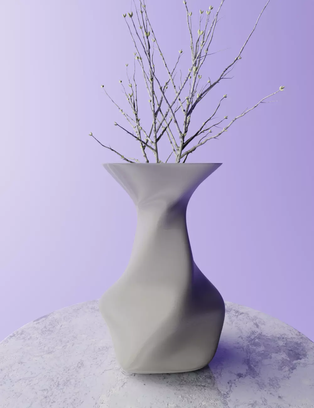 Parametric Vase V02- STL File for 3D printing - digital download 3D print model_0