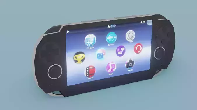 Low Poly PS Vita