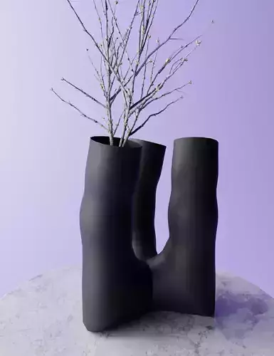 Tube Vase - STL File for 3D printing - digital download