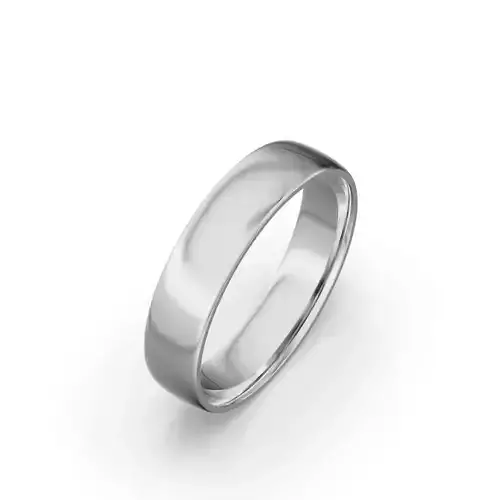 Women and men wedding rings 5US Width 4mm