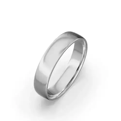 Women and men wedding rings 6US Width 4mm