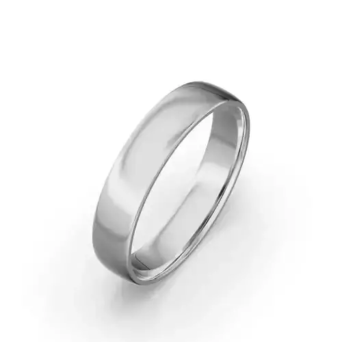 Women and men wedding rings 7US Width 4mm