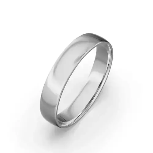 Women and men wedding rings 8US Width 4mm