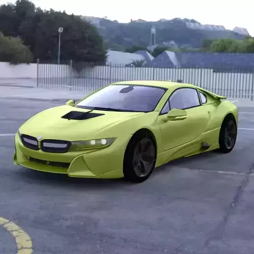 Beaner Sports Car for obj and fbx 3D model Beaner Sports Car for obj and fbx 3D model