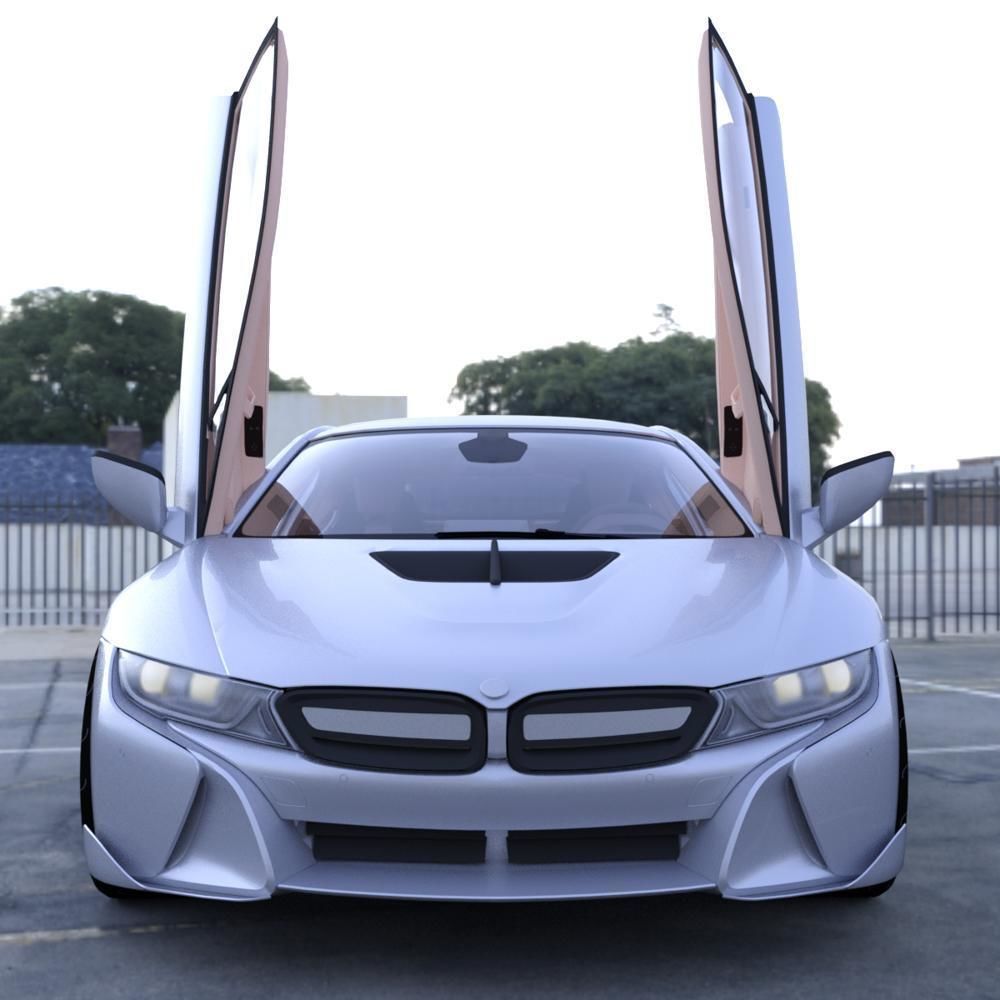 Beaner Sports Car for obj and fbx 3D model_2