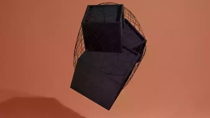 Abstract Geometry Decor V7 3D model 3D model