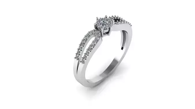  Jewelry Diamond Ring 3D print model