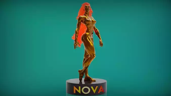 Nova Frankie Raye 3D print model