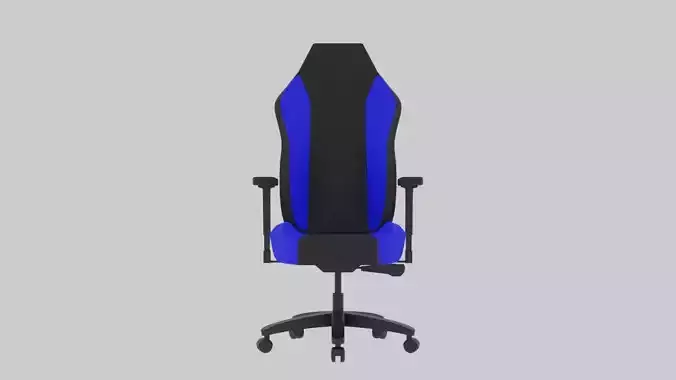 Gaming chair Low-poly 3D model