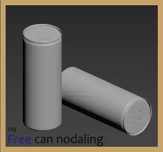 can modeling Free 3D model