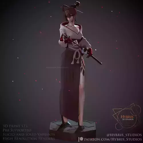 Akeha from Nier Reincarnation 3D print model