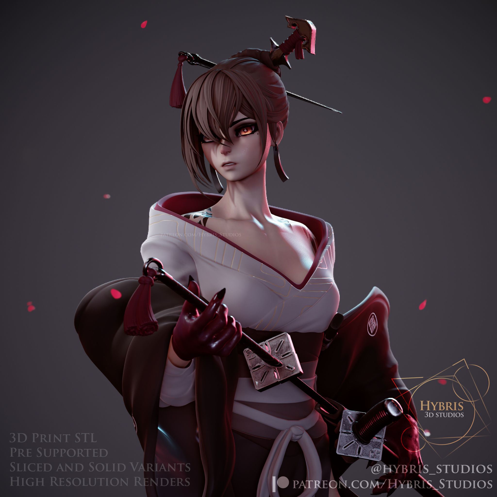 Akeha from Nier Reincarnation 3D print model_1