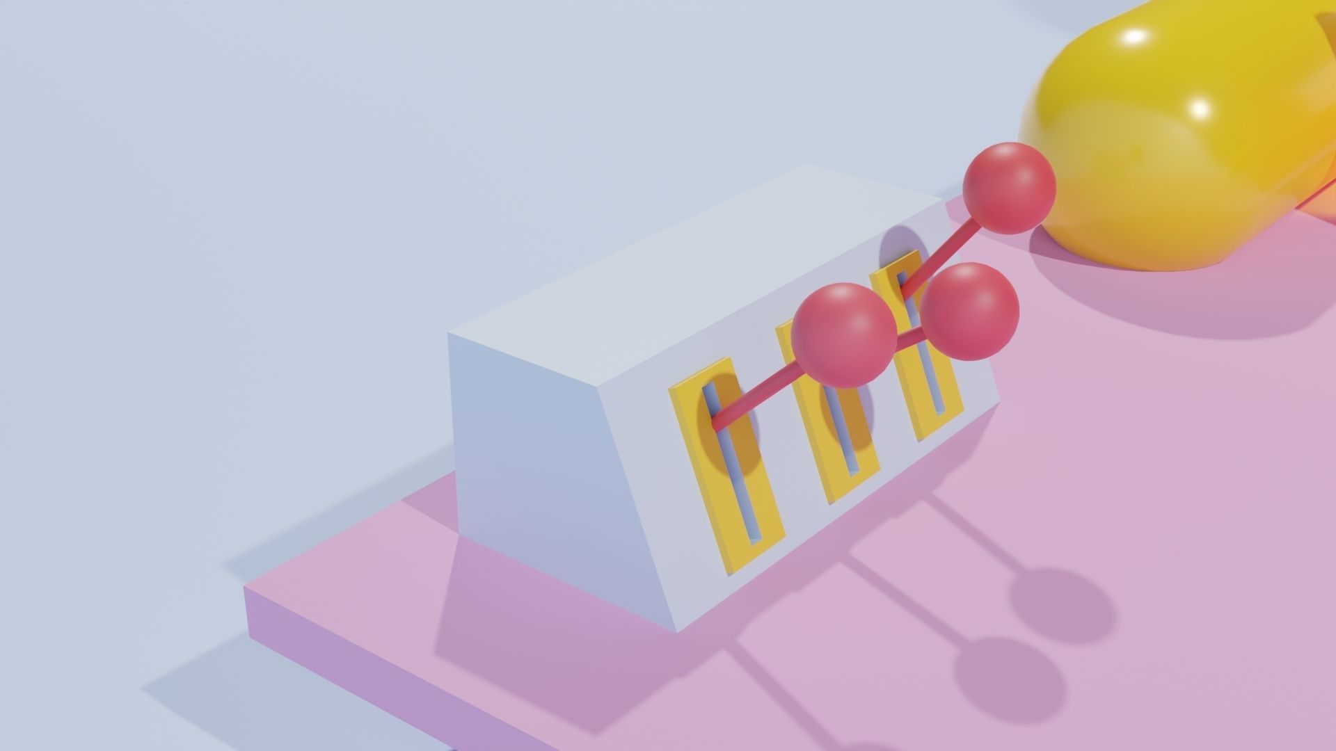 Doraemon Time Machine 3D model_4