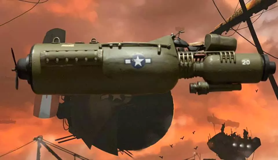 1943 Aerocycle 3D print model_0