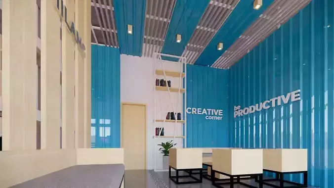 Industrial Interior Office