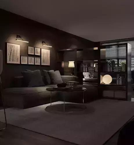 New York Apartment 3Dmax model 3D model 