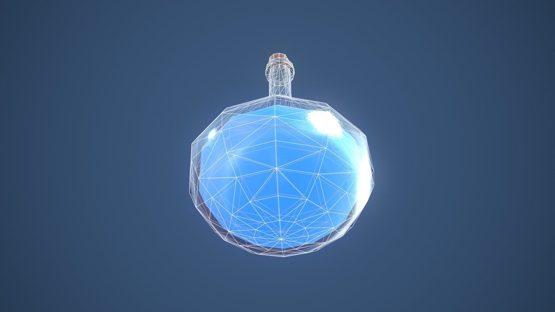 Stylized Elixir Alchemy Potion Low-poly 3D model_7