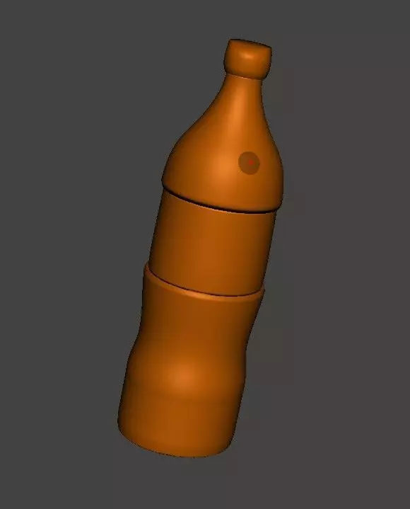 Soda Bottle 3D model_0