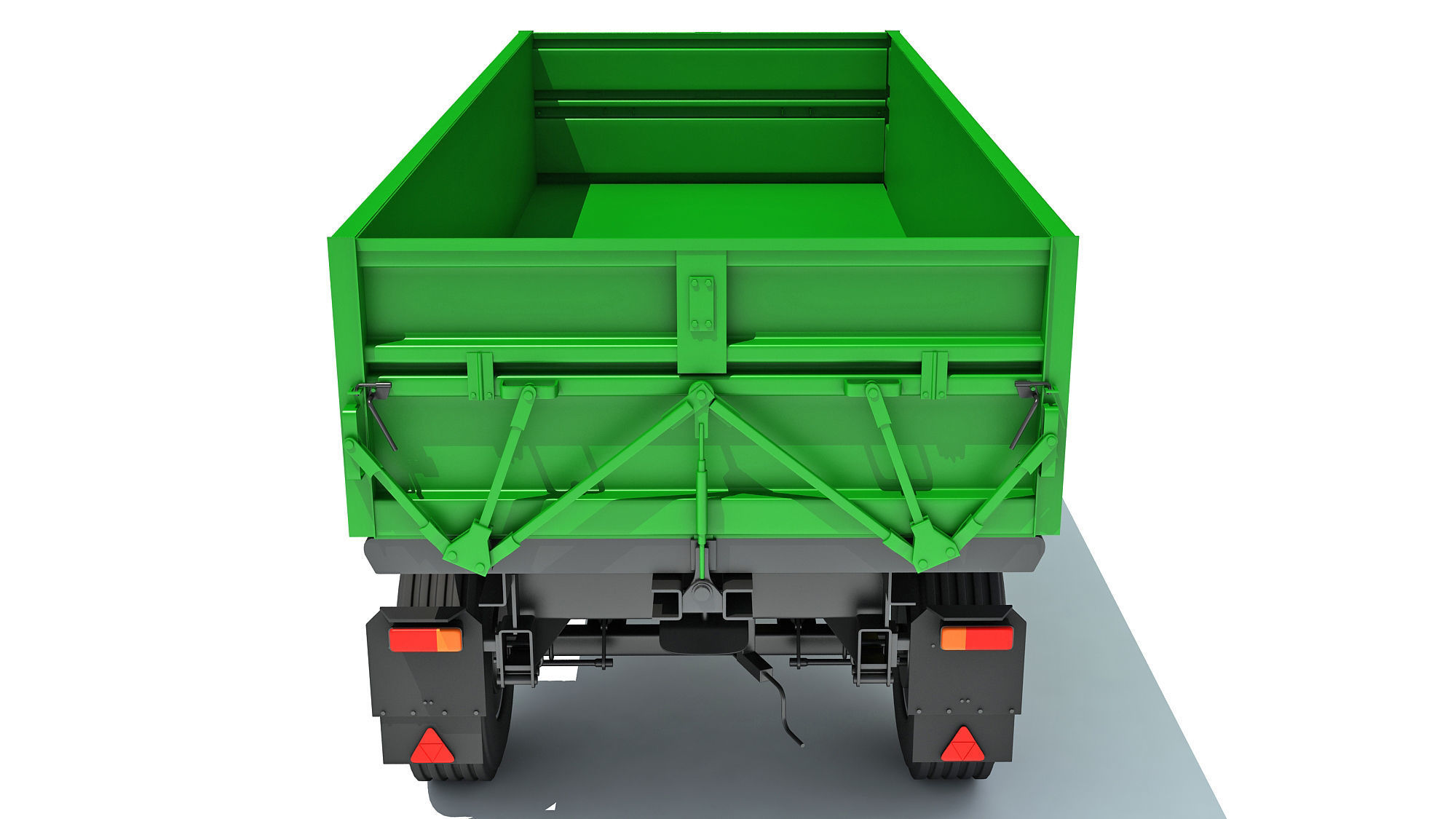 Farm Trailer 3D model_4