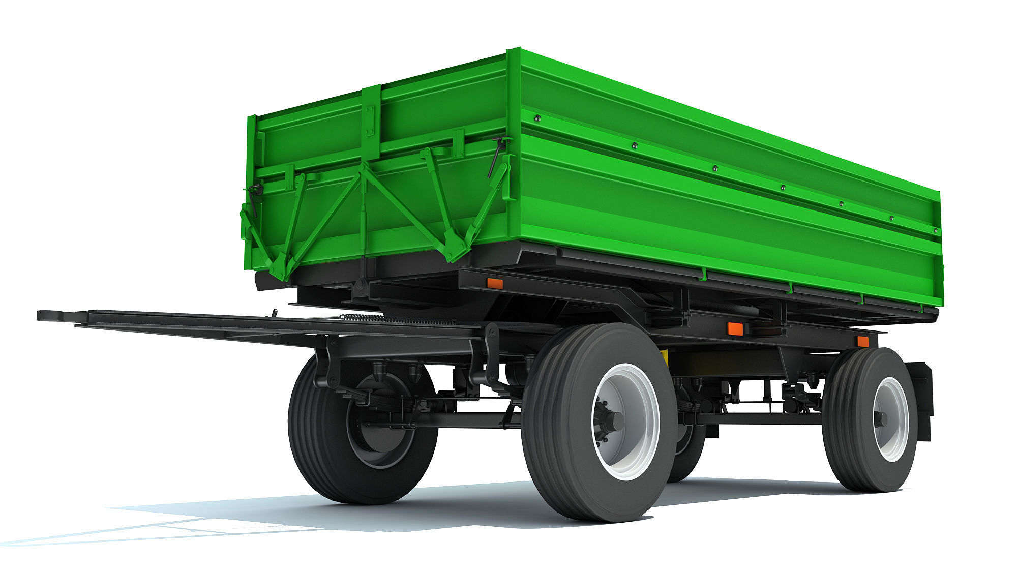 Farm Trailer 3D model_11