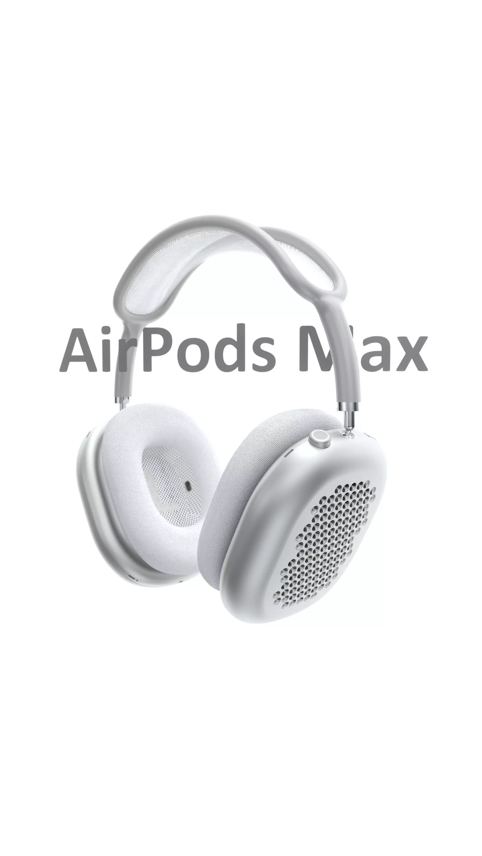 AirPods Max Wireless Open Back Headphone 3D model
