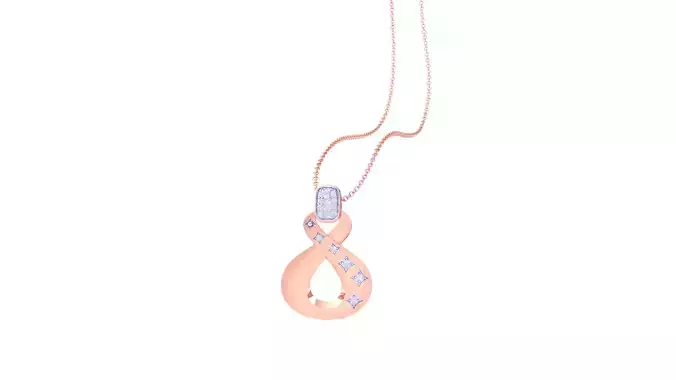 Women Pendant 3dm STL OBJ FBX Renders Details