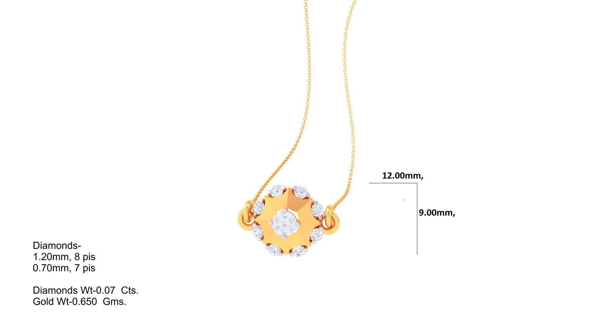 Women Pendant 3dm STL OBJ FBX Renders Details 3D print model_1