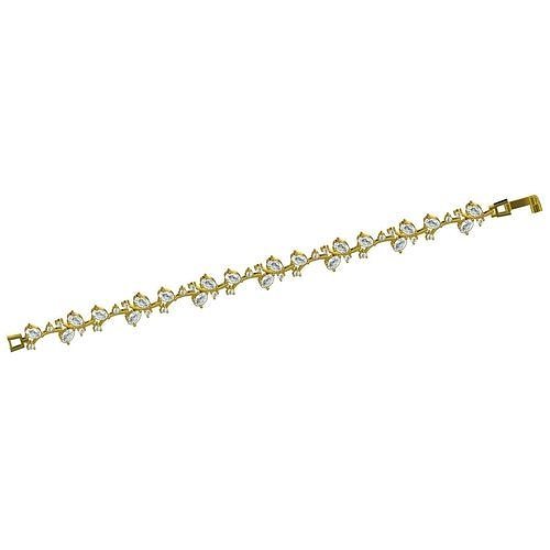 Oval Diamond Tennis Bracelet 3D print model