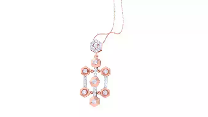 Women Pendant 3dm STL OBJ FBX Renders Details