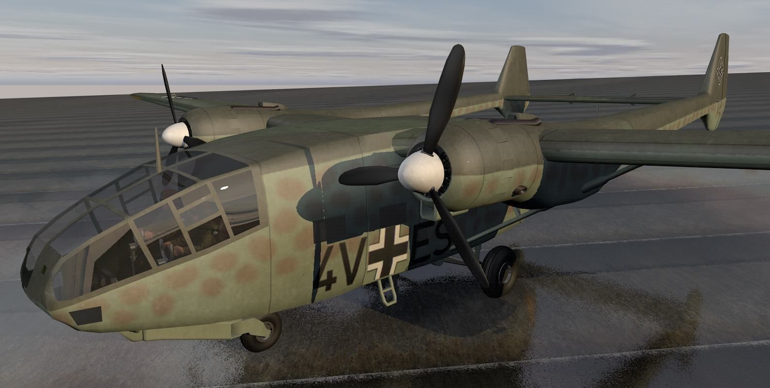 Gotha Go-244 B-1 3D model_7