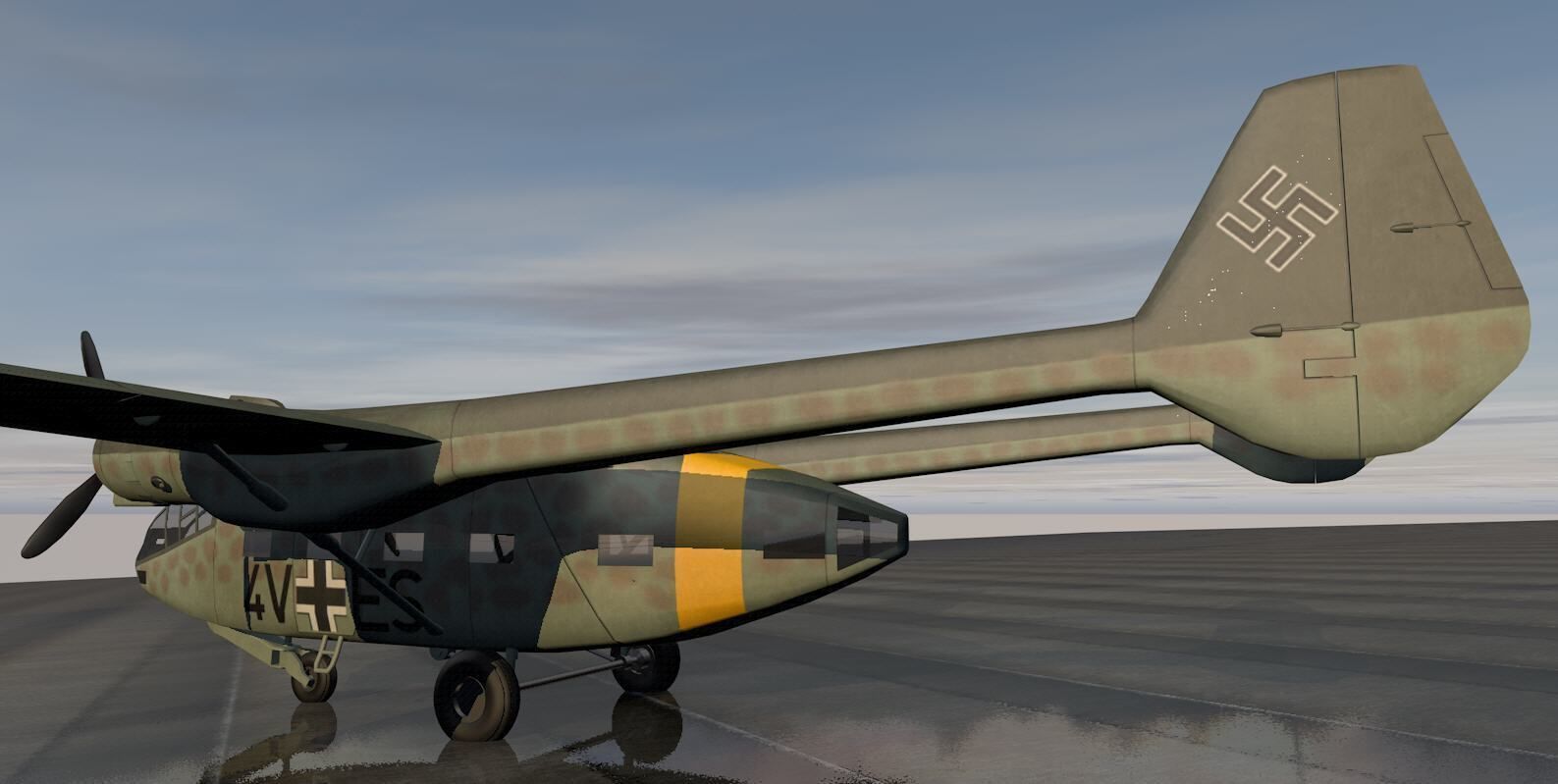 Gotha Go-244 B-1 3D model_6