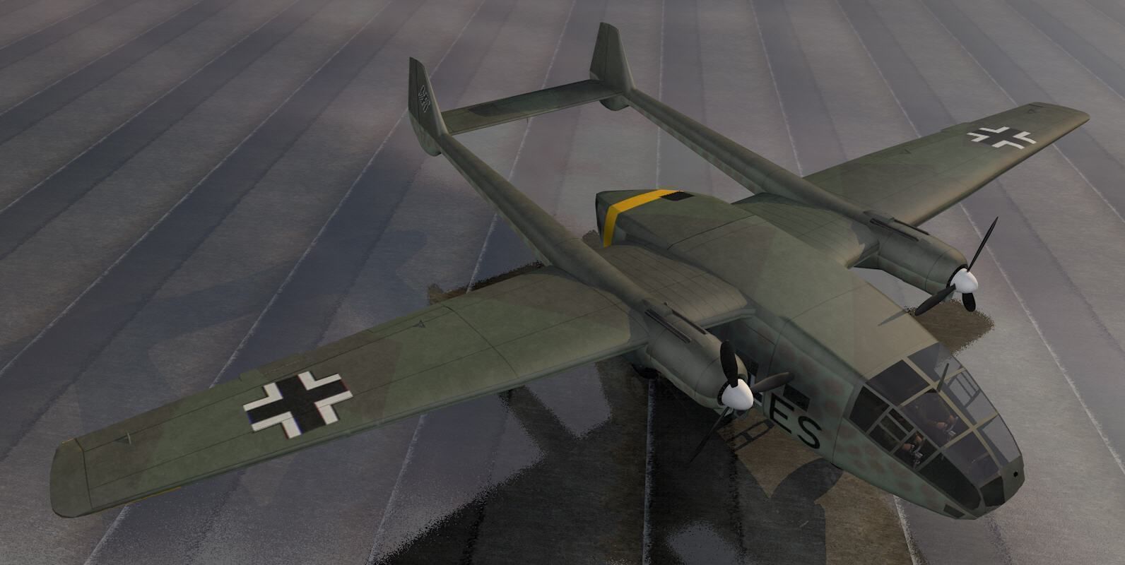 Gotha Go-244 B-1 3D model_3