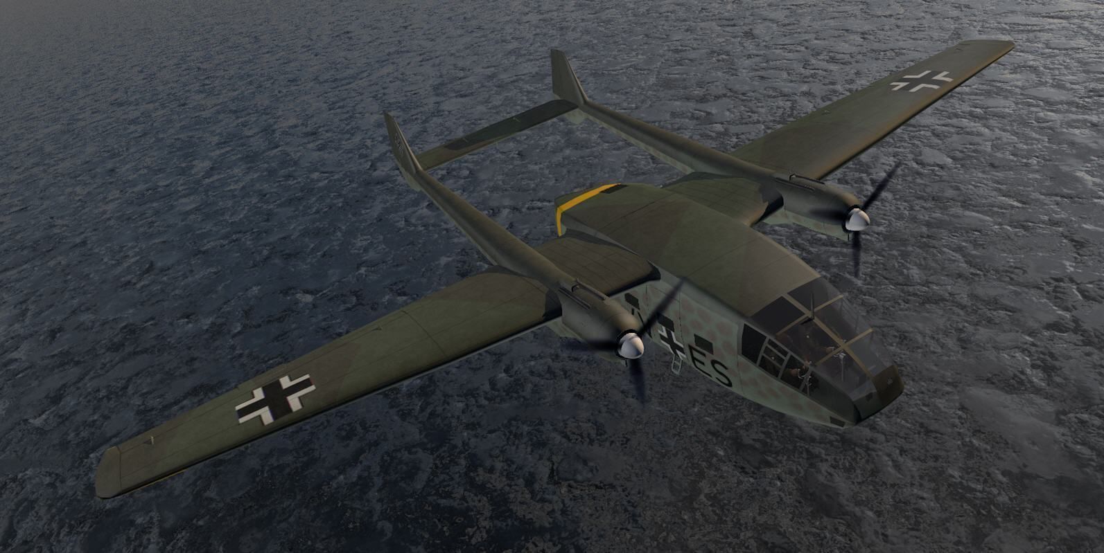 Gotha Go-244 B-1 3D model_8