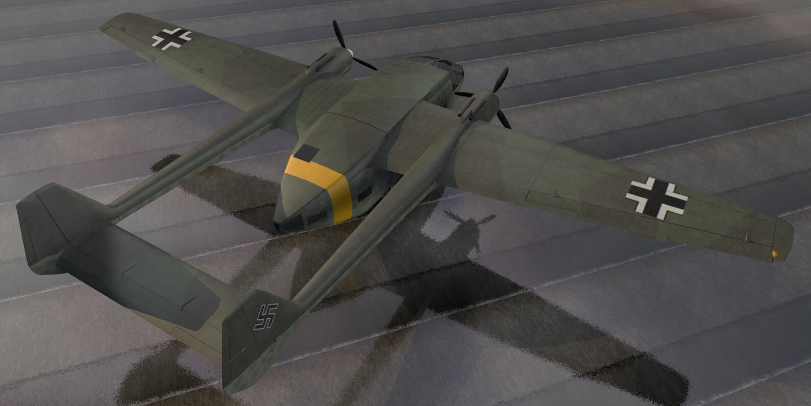 Gotha Go-244 B-1 3D model_2