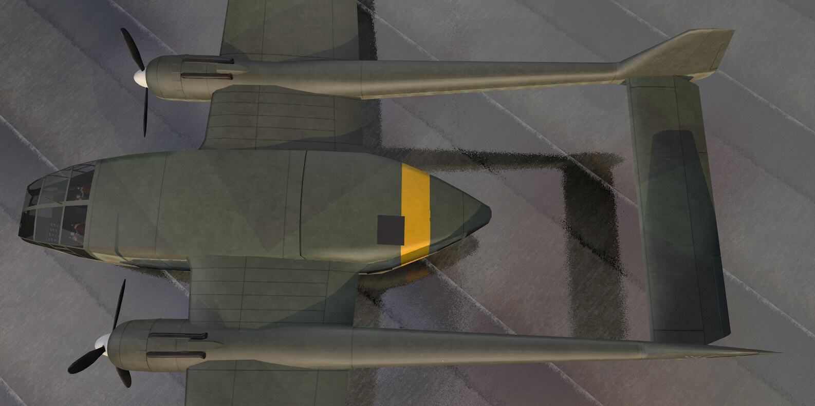 Gotha Go-244 B-1 3D model_5