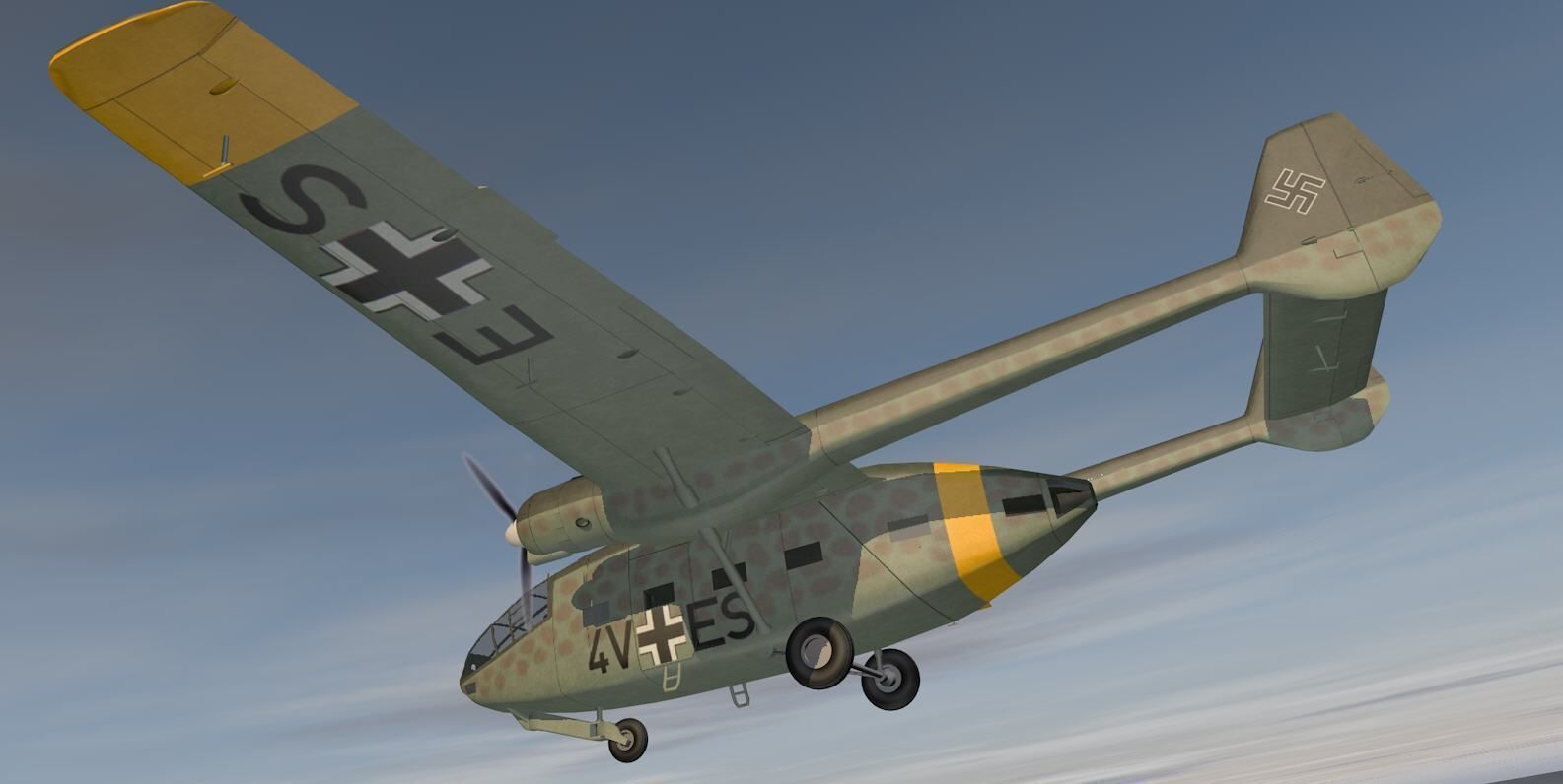 Gotha Go-244 B-1 3D model_12