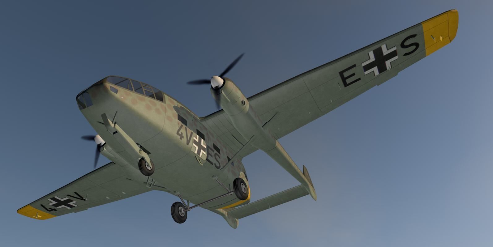 Gotha Go-244 B-1 3D model_11
