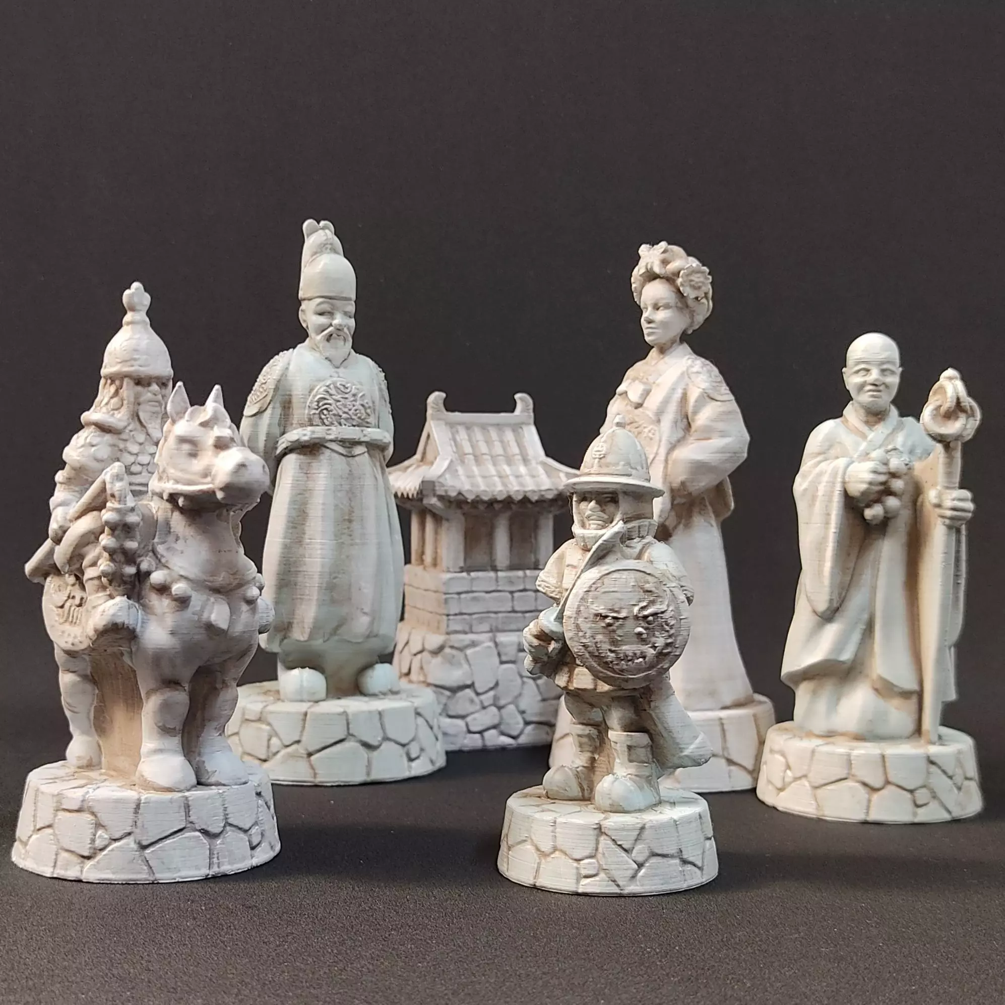 Chess of Empires Korea 3D print model_0